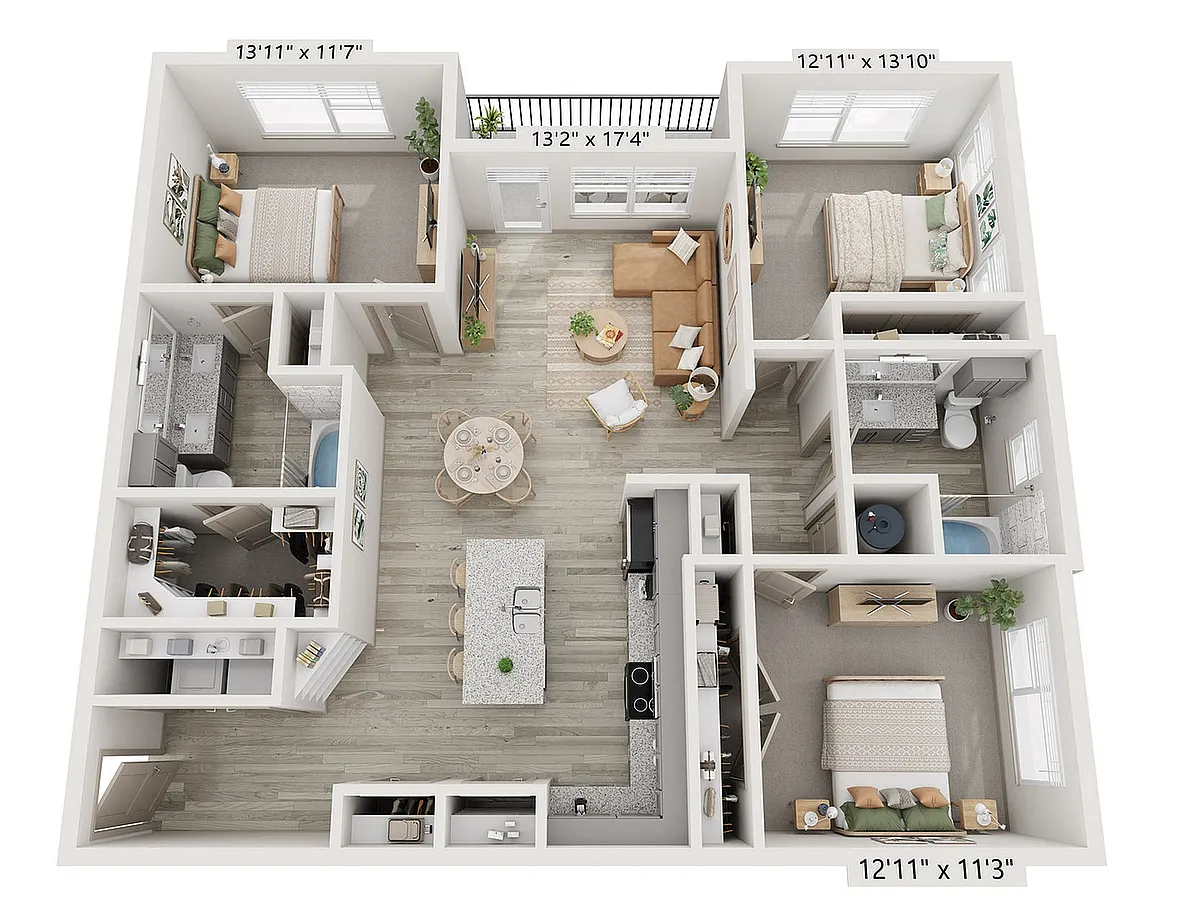 Floor plan C1
