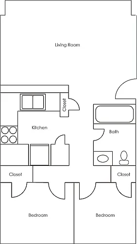 Floor plan B1