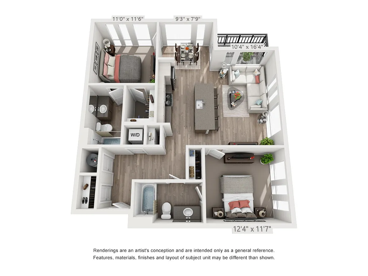 Floor plan B2