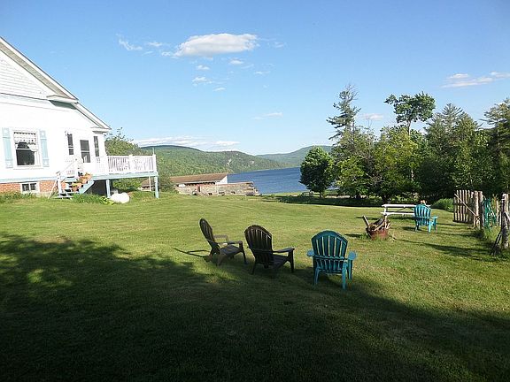 from driveway looking South