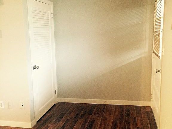 Back entrance and closet