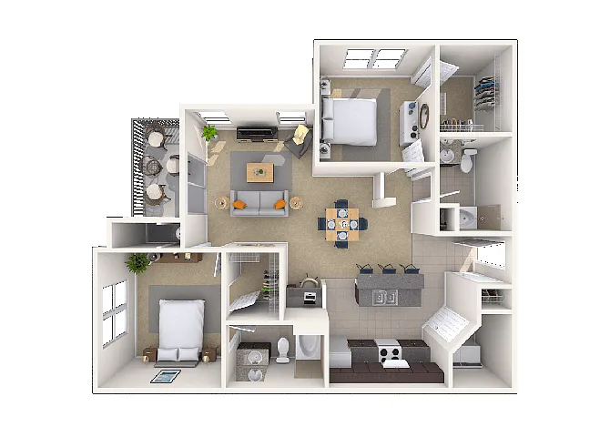 Floor plan The Cedar