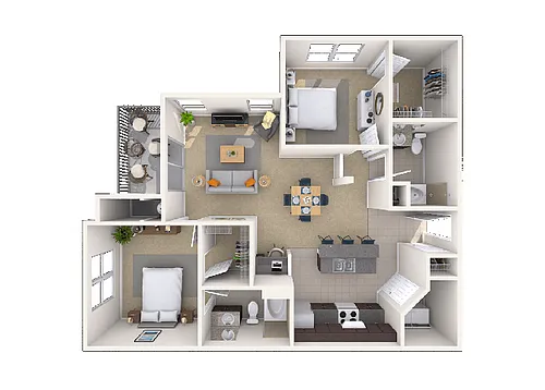Floor plan The Cedar