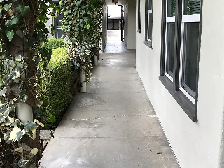 Walkway to Carport