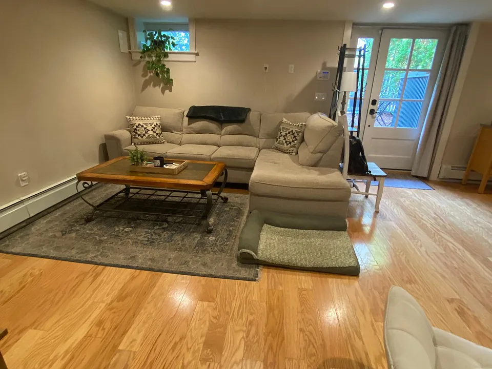 open living / dining/ kitchen