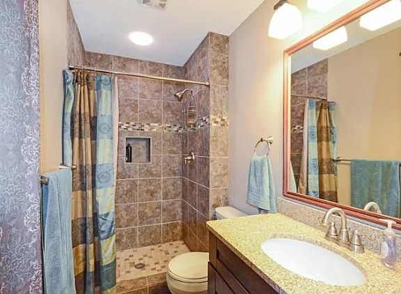 Master bathroom completely updated!