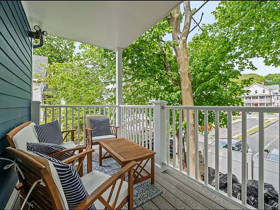 Private Deck with seating area