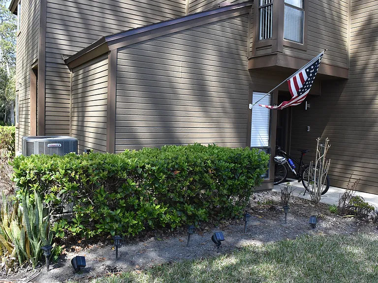 front of the unit