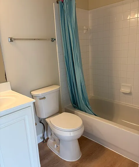 Primary bathroom (inside primary bedroom)