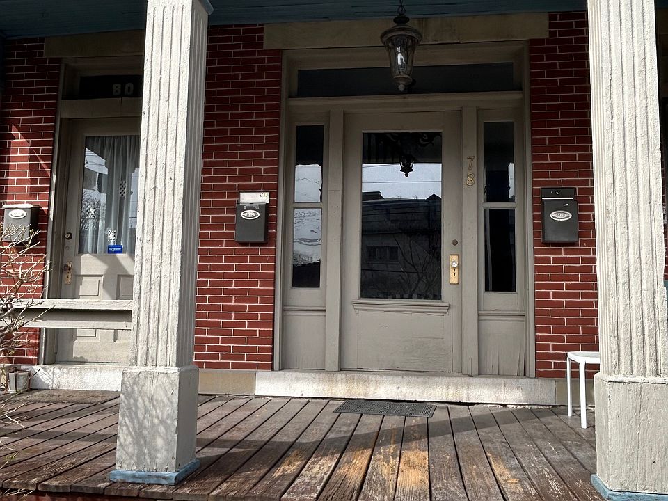 Victorian Village Charm on Front Porch