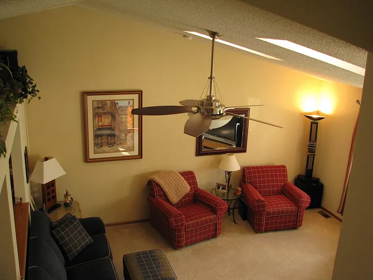 Living room from above