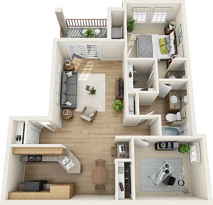 Floor plan B1