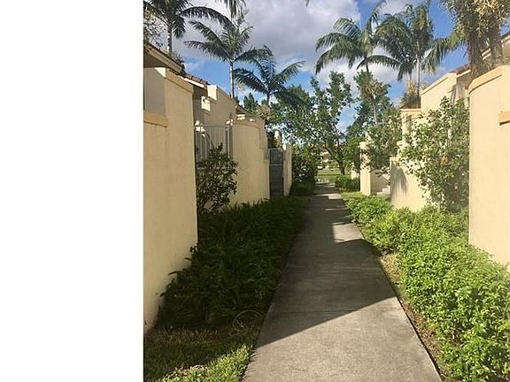 Walk way to your home.