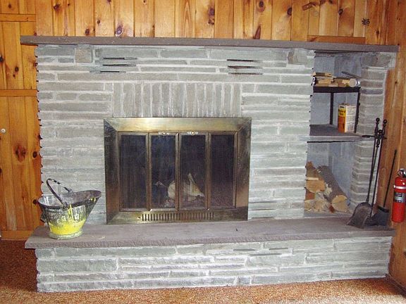 Custom fireplace