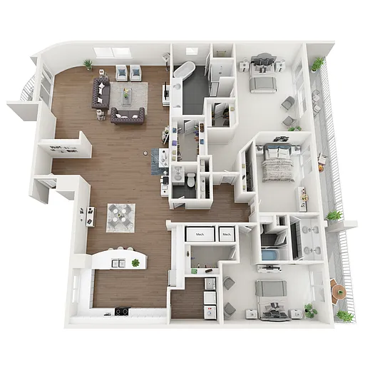 Floor plan P3