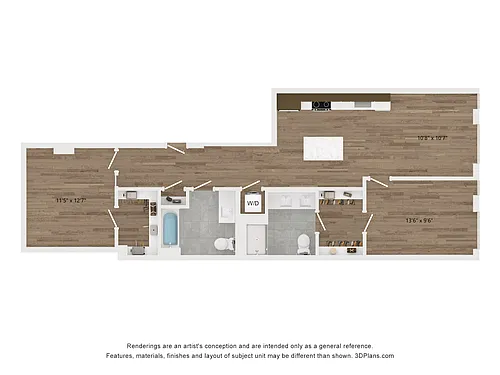 Floor plan C063