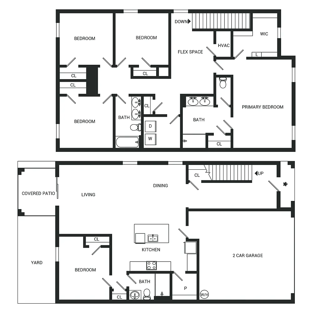 Floor plan Robie