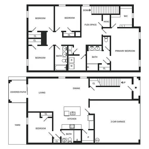 Floor plan Robie