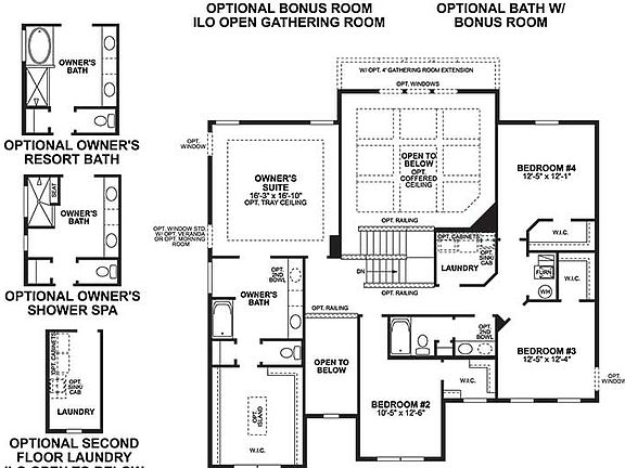 Second Floor Options