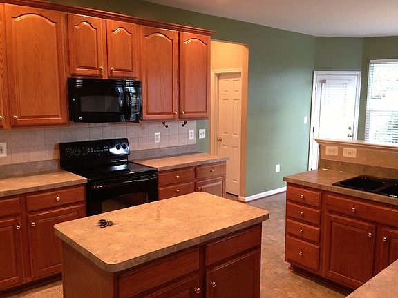Large kitchen with island
