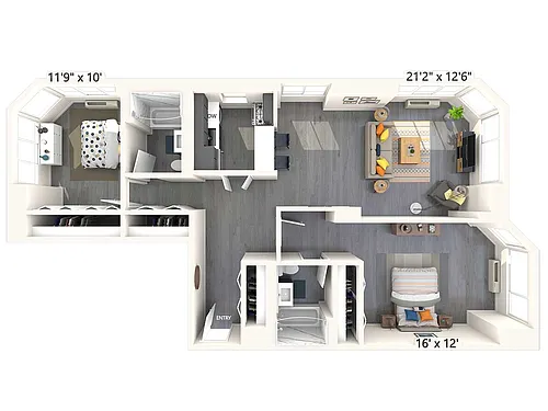 Floor plan B1-1120-2