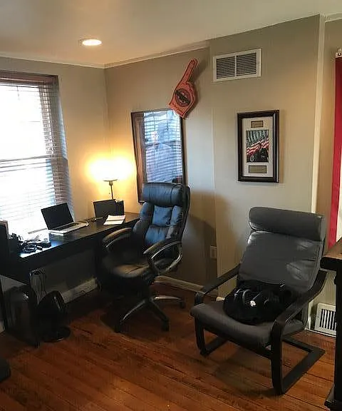 Second bedroom on first floor - can be used as a large offic