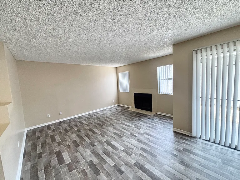 3 Bedroom Apartment: (first floor) 
- Living Area with fireplace