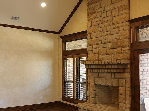 Rock Fireplace
