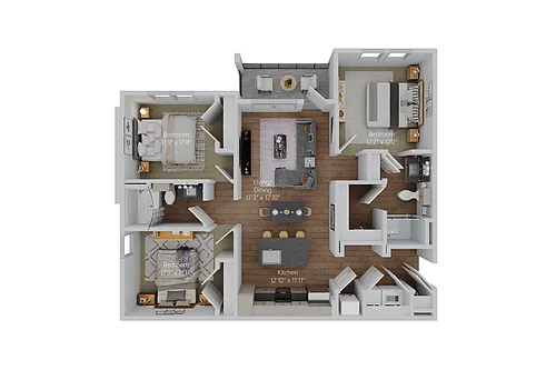 Floor plan The Suite (Classic C1)