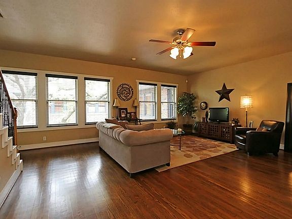 Beautiful north/south exposure allows the sunlight to stream in.