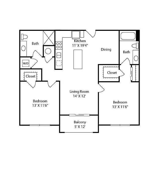 Floor plan B3