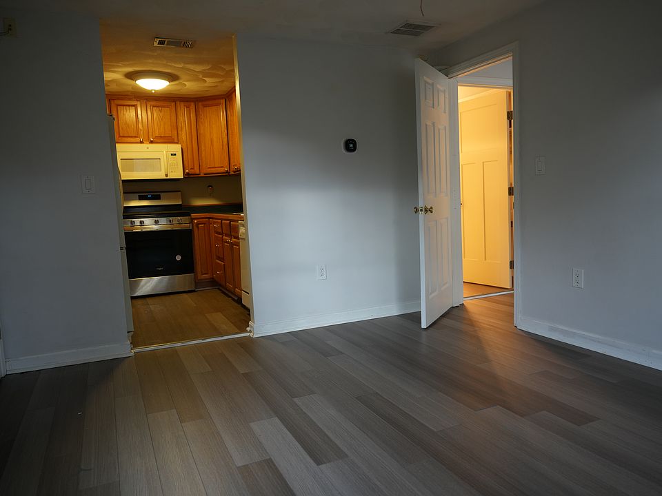 Living/dining area, with convenient hookups for ethernet/cable