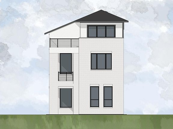 Northampton A 3-story house