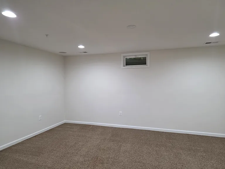Basement recreation area