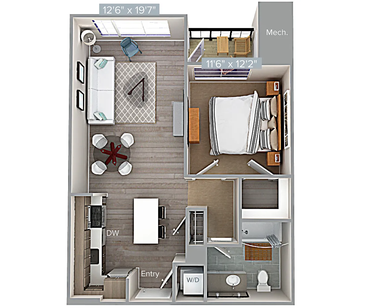Floor plan A1-703-U