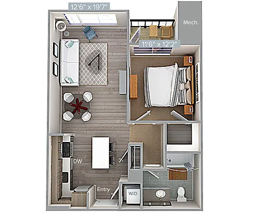 Floor plan A1-703-U