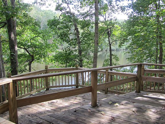 Rear Deck overlooking lake