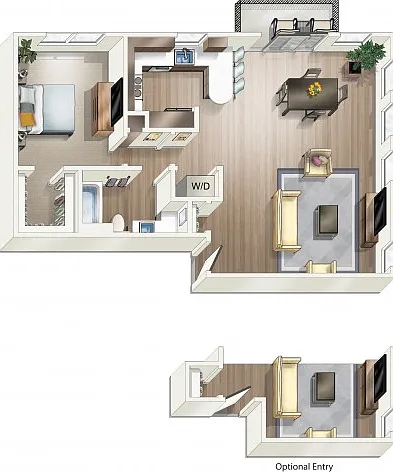 One Bedroom One Bedroom