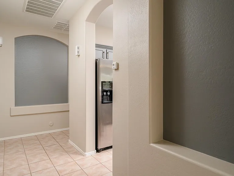 Hallway to Kitchen and Master Bedroom