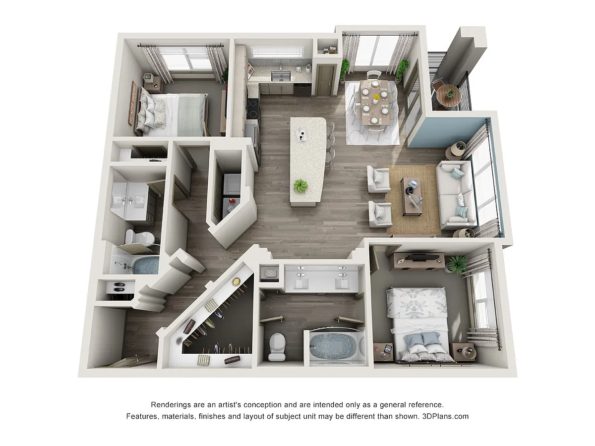 Floor plan B3