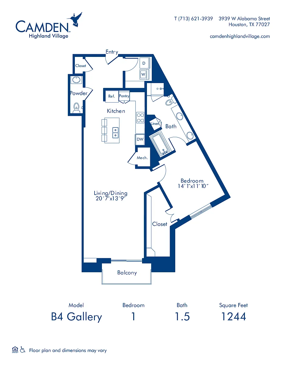 Floor plan B4 Gallery