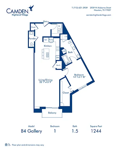 Floor plan B4 Gallery