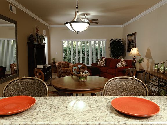 Model Living Dining Area