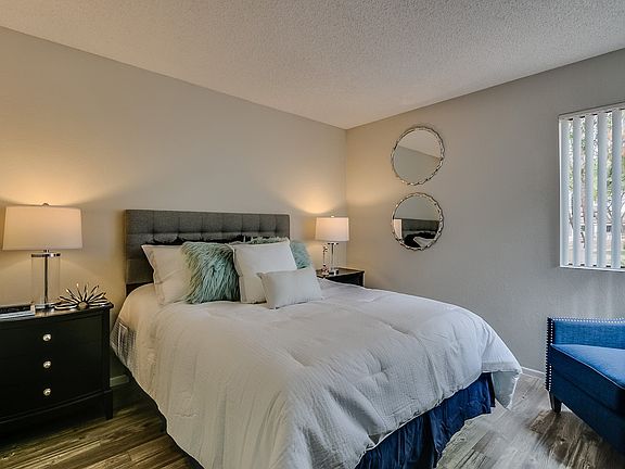 Mission Springs Apartments Model Bedroom