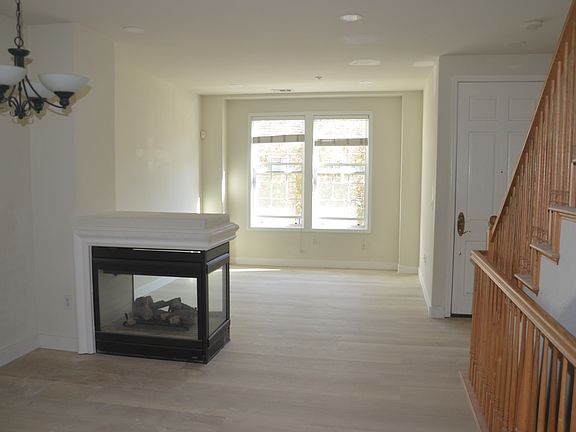 Brand new floors - view of living room!