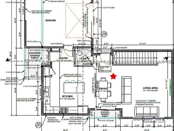 Lower level floorplan