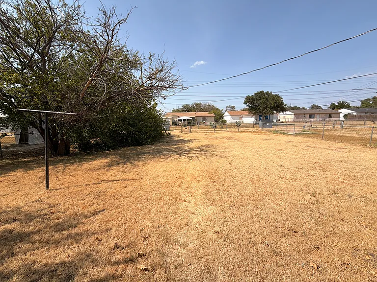 large backyard