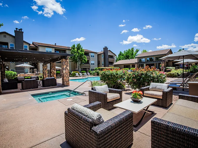 Pool Lounge Area