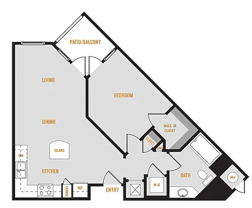 Floor plan R02 1X1