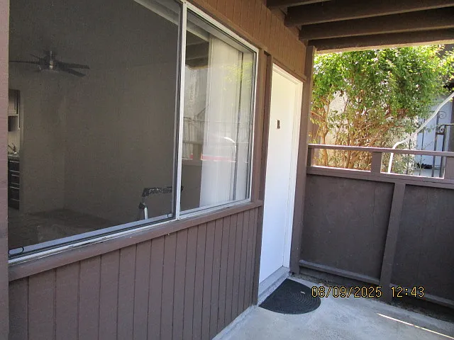 patio, front door